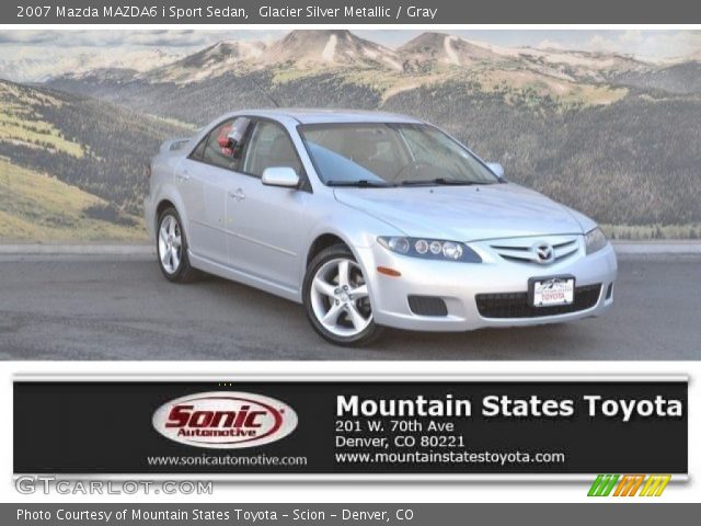 2007 Mazda MAZDA6 i Sport Sedan in Glacier Silver Metallic