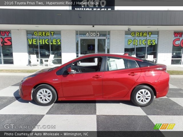 2016 Toyota Prius Two in Hypersonic Red