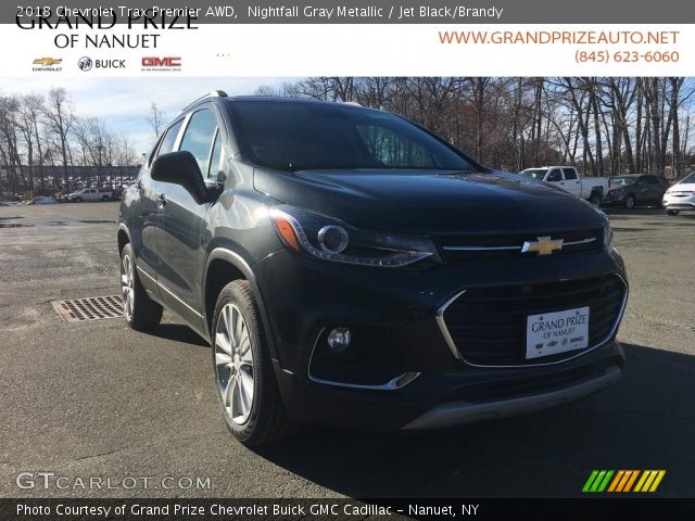 2018 Chevrolet Trax Premier AWD in Nightfall Gray Metallic