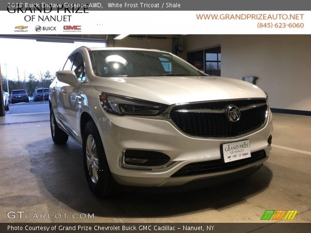 2018 Buick Enclave Essence AWD in White Frost Tricoat
