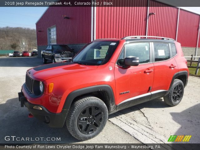 2018 Jeep Renegade Trailhawk 4x4 in Colorado Red