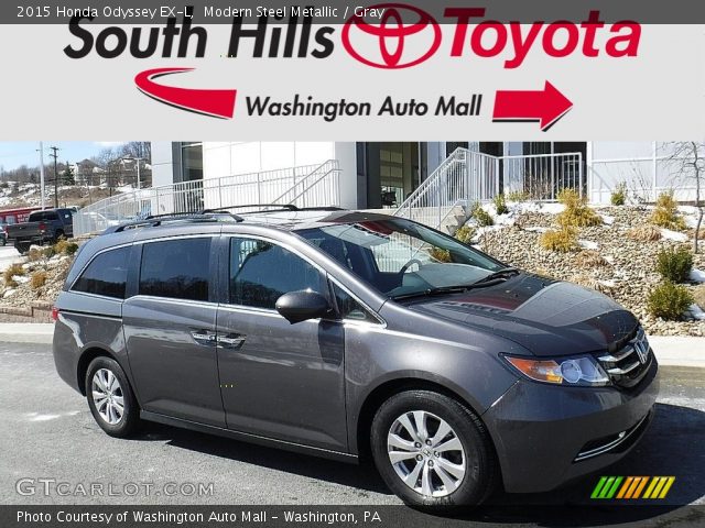 2015 Honda Odyssey EX-L in Modern Steel Metallic