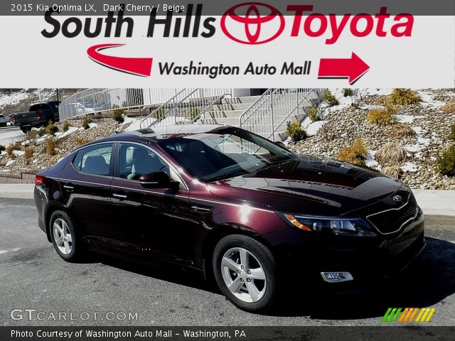 2015 Kia Optima LX in Dark Cherry