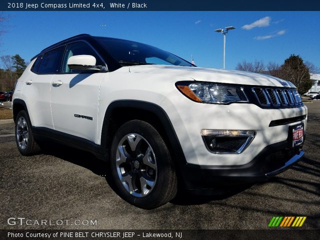 2018 Jeep Compass Limited 4x4 in White