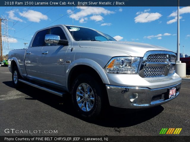 2018 Ram 1500 Laramie Crew Cab 4x4 in Bright Silver Metallic