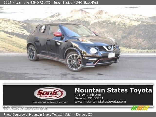 2015 Nissan Juke NISMO RS AWD in Super Black