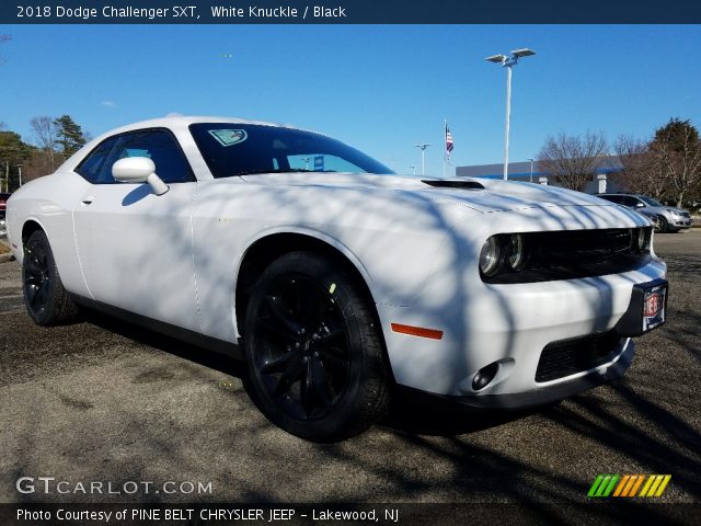 2018 Dodge Challenger SXT in White Knuckle