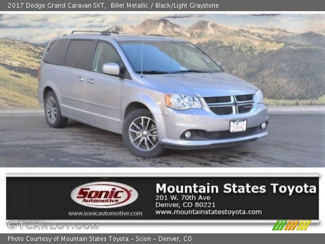 2017 Dodge Grand Caravan SXT in Billet Metallic