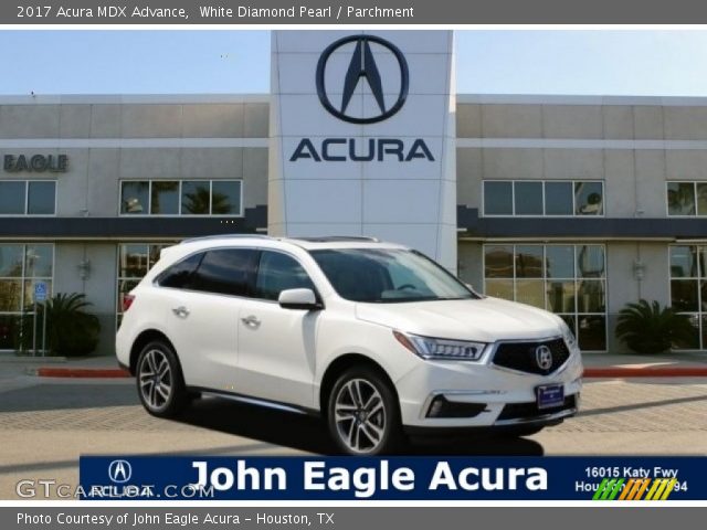 2017 Acura MDX Advance in White Diamond Pearl