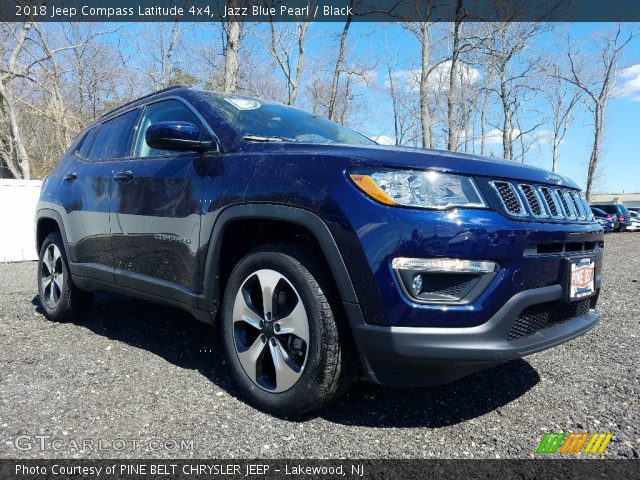 2018 Jeep Compass Latitude 4x4 in Jazz Blue Pearl