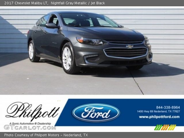 2017 Chevrolet Malibu LT in Nightfall Gray Metallic