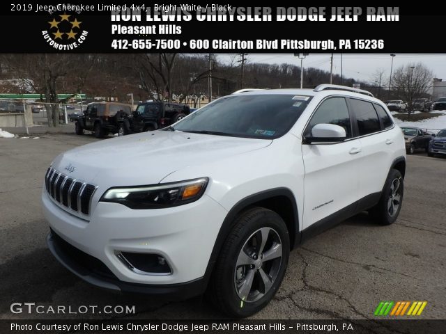 2019 Jeep Cherokee Limited 4x4 in Bright White