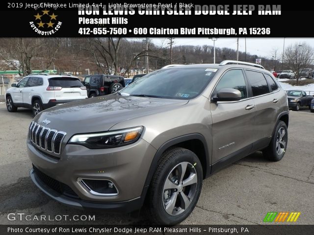 2019 Jeep Cherokee Limited 4x4 in Light Brownstone Pearl