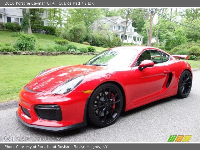 2016 Porsche Cayman GT4 in Guards Red