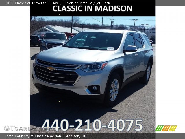 2018 Chevrolet Traverse LT AWD in Silver Ice Metallic