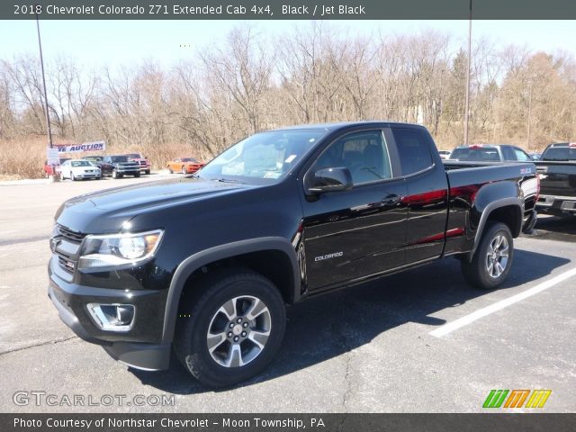 2018 Chevrolet Colorado Z71 Extended Cab 4x4 in Black