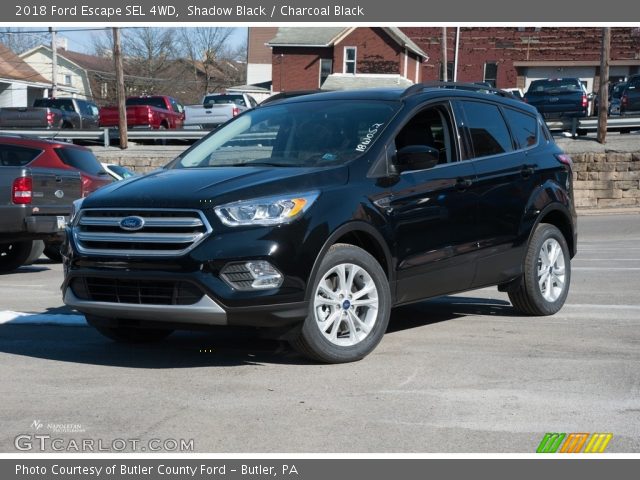 2018 Ford Escape SEL 4WD in Shadow Black