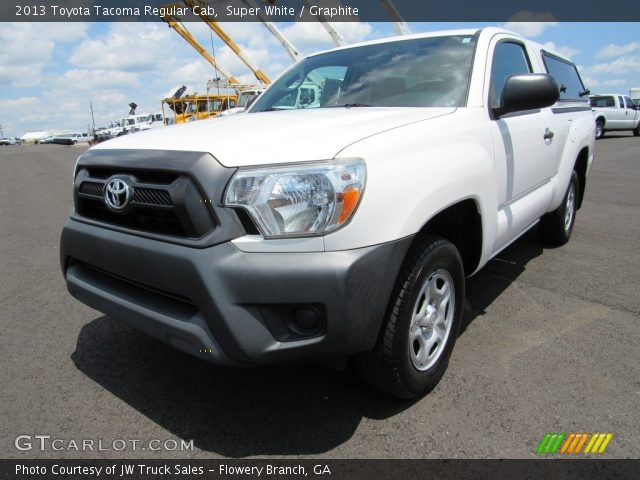 2013 Toyota Tacoma Regular Cab in Super White