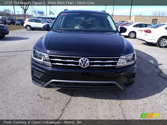 2018 Volkswagen Tiguan S in Deep Black Pearl