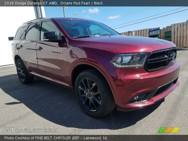 2018 Dodge Durango GT AWD in Octane Red Pearl
