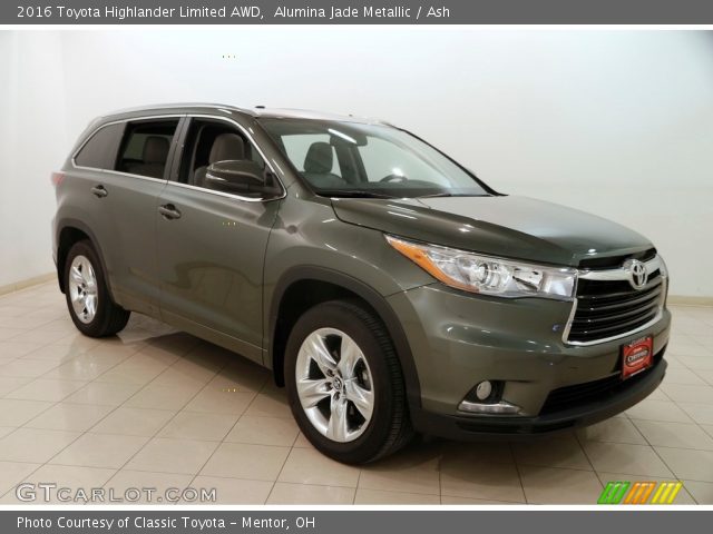 2016 Toyota Highlander Limited AWD in Alumina Jade Metallic
