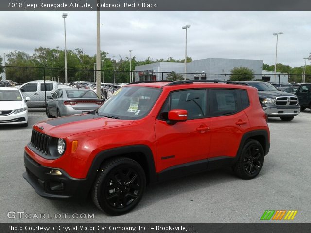 2018 Jeep Renegade Altitude in Colorado Red