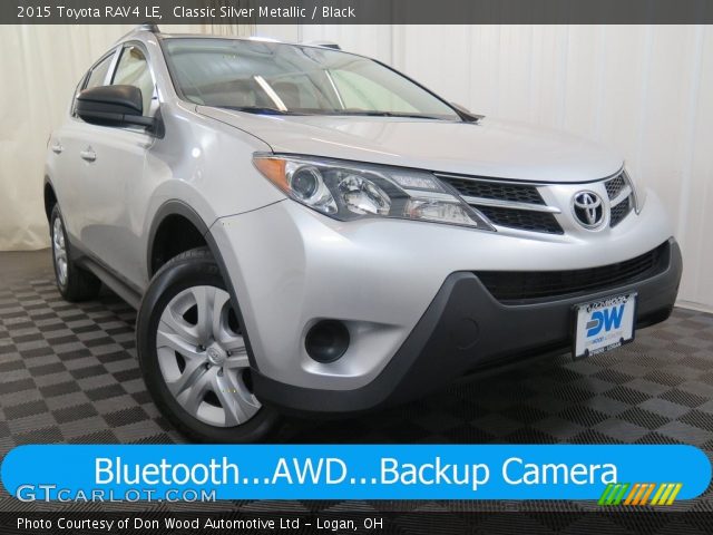 2015 Toyota RAV4 LE in Classic Silver Metallic