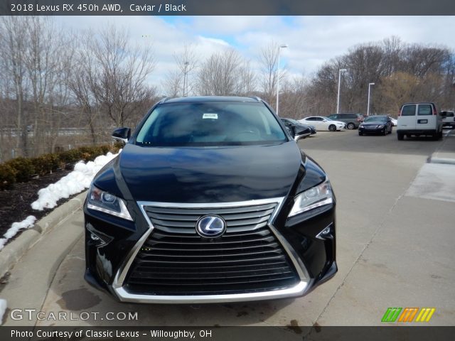 2018 Lexus RX 450h AWD in Caviar