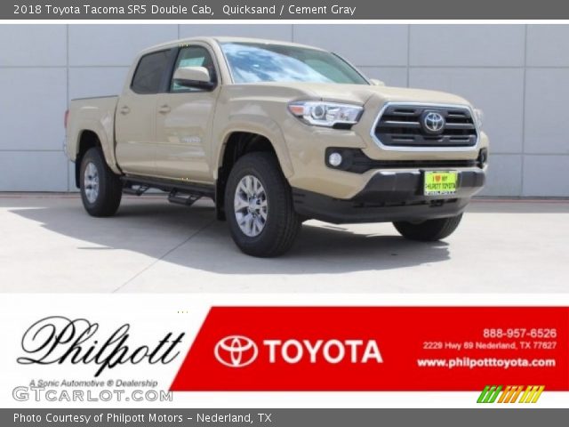2018 Toyota Tacoma SR5 Double Cab in Quicksand