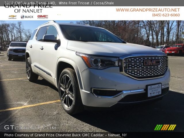 2018 GMC Acadia Denali AWD in White Frost Tricoat