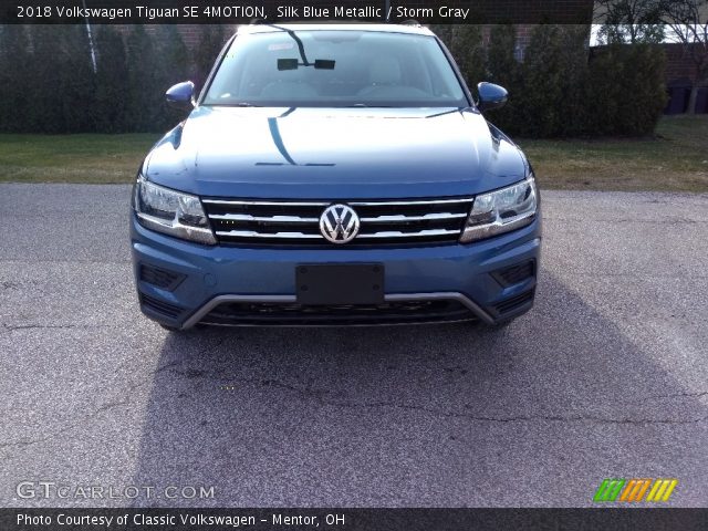 2018 Volkswagen Tiguan SE 4MOTION in Silk Blue Metallic