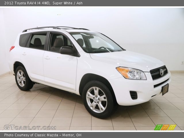 2012 Toyota RAV4 I4 4WD in Super White
