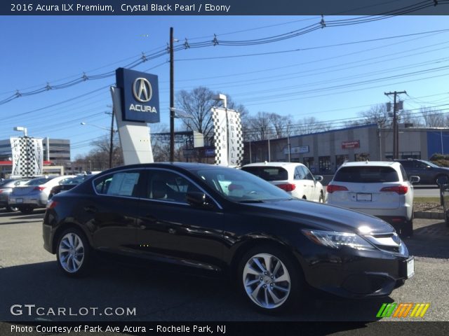 2016 Acura ILX Premium in Crystal Black Pearl