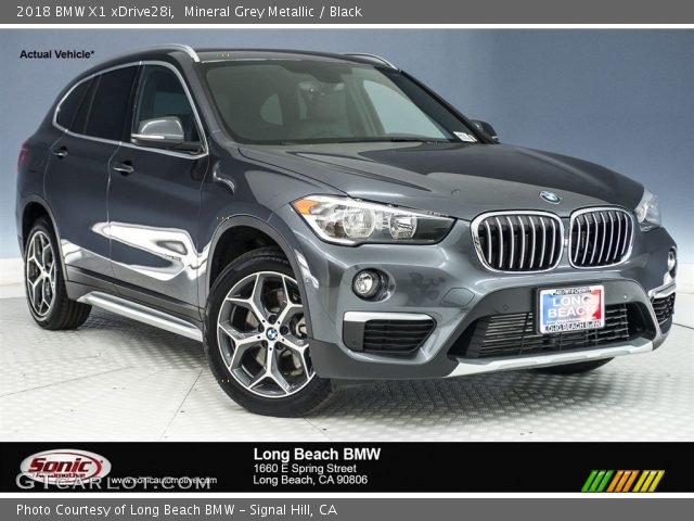 2018 BMW X1 xDrive28i in Mineral Grey Metallic