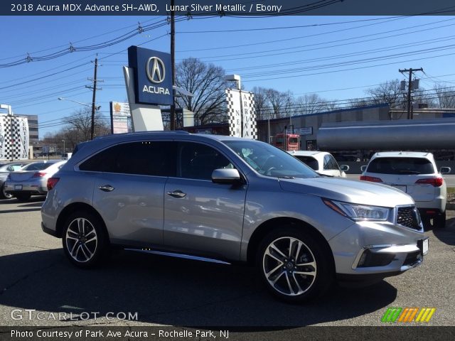 2018 Acura MDX Advance SH-AWD in Lunar Silver Metallic