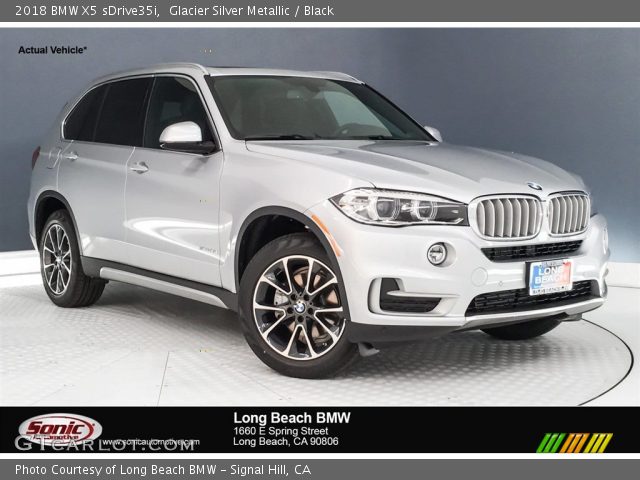 2018 BMW X5 sDrive35i in Glacier Silver Metallic