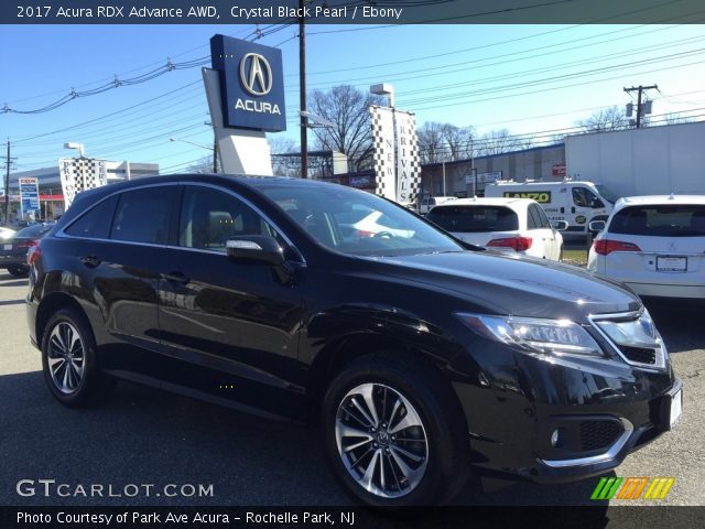 2017 Acura RDX Advance AWD in Crystal Black Pearl