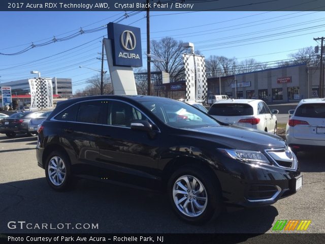 2017 Acura RDX Technology AWD in Crystal Black Pearl