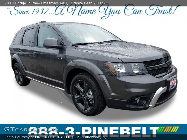 2018 Dodge Journey Crossroad AWD in Granite Pearl