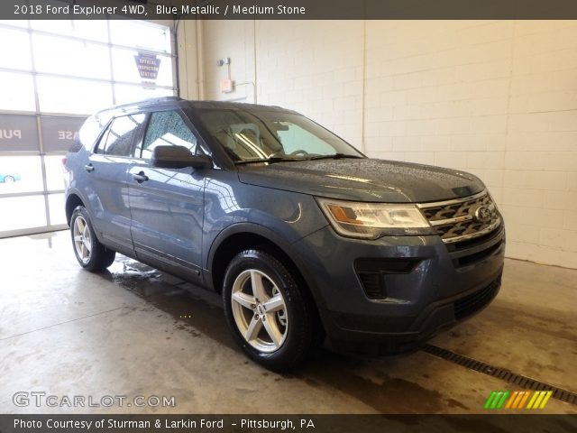 2018 Ford Explorer 4WD in Blue Metallic