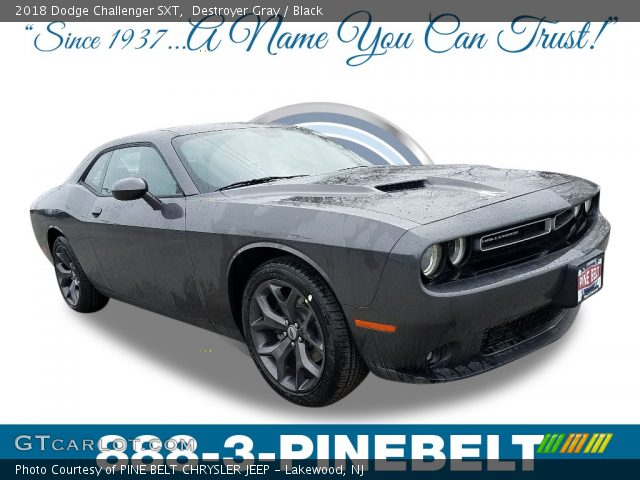 2018 Dodge Challenger SXT in Destroyer Gray