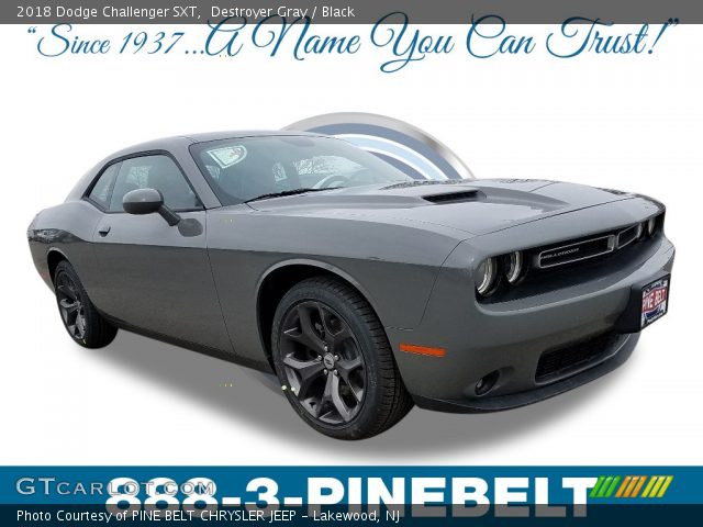 2018 Dodge Challenger SXT in Destroyer Gray