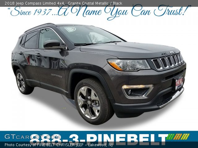 2018 Jeep Compass Limited 4x4 in Granite Crystal Metallic