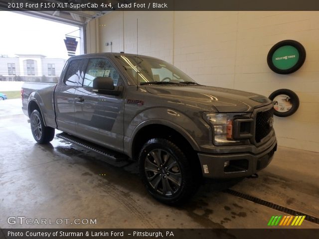 2018 Ford F150 XLT SuperCab 4x4 in Lead Foot