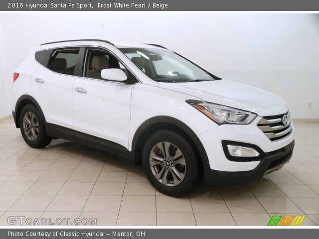 2016 Hyundai Santa Fe Sport  in Frost White Pearl