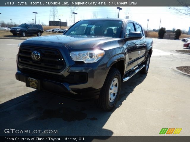 2018 Toyota Tacoma SR Double Cab in Magnetic Gray Metallic