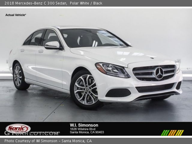 2018 Mercedes-Benz C 300 Sedan in Polar White