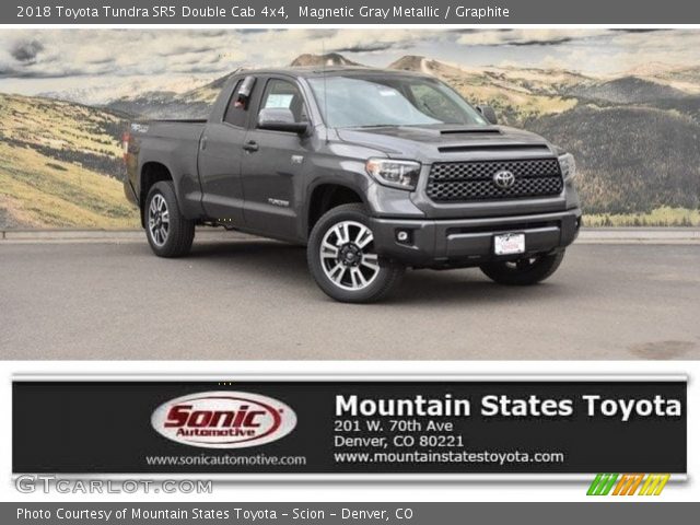 2018 Toyota Tundra SR5 Double Cab 4x4 in Magnetic Gray Metallic
