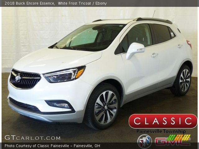 2018 Buick Encore Essence in White Frost Tricoat