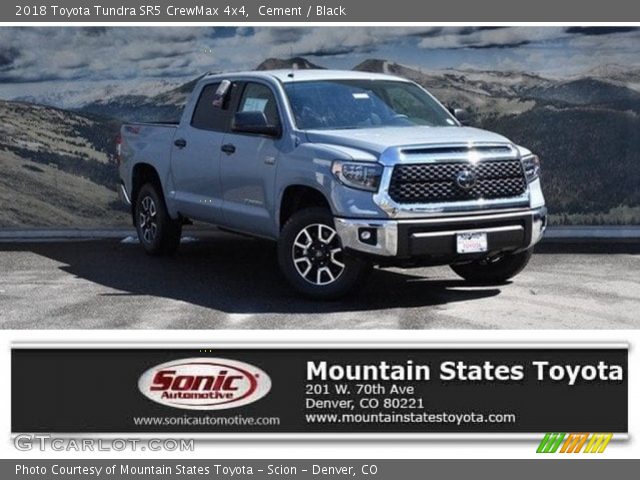2018 Toyota Tundra SR5 CrewMax 4x4 in Cement
